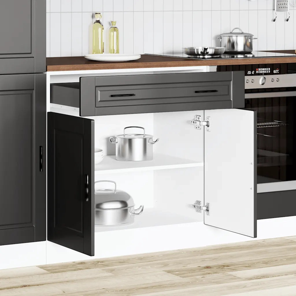 Base da Cucina Porto Nero in Legno Multistrato 853978