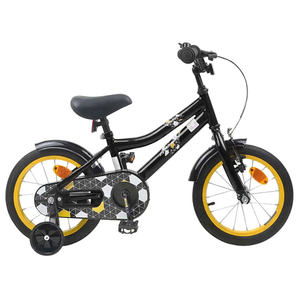 Bicicletta per Bambini | Bici per bambini 16 Pollici per bambini di 4-6 anni Nero