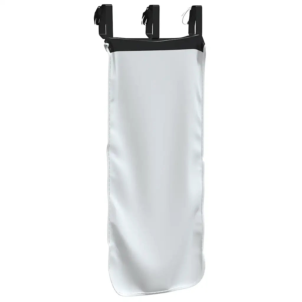 Tende per Letto a Soppalco Bianco e Nero in Poliestere 835913