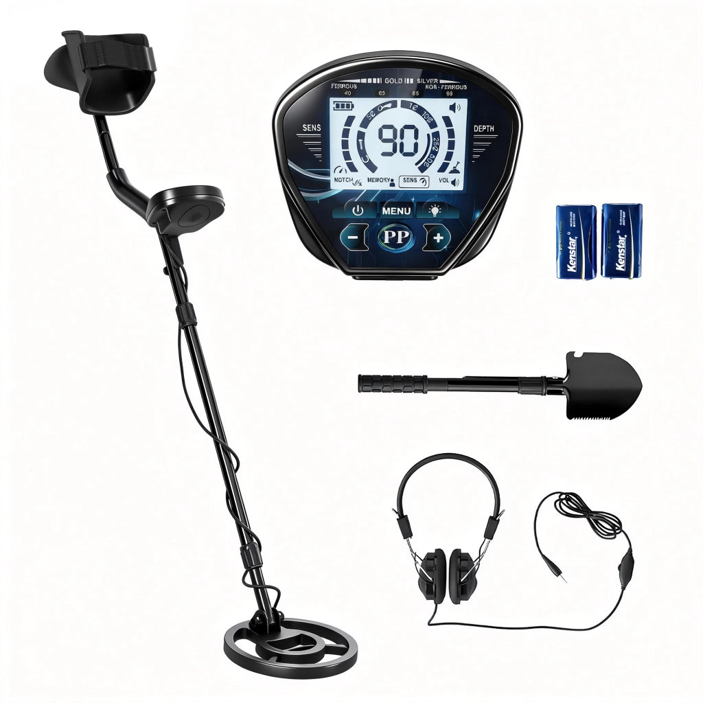 Metal Detector 3 Modalit¨¤ Adulti, Bobina Impermeabile IP68, Display LCD