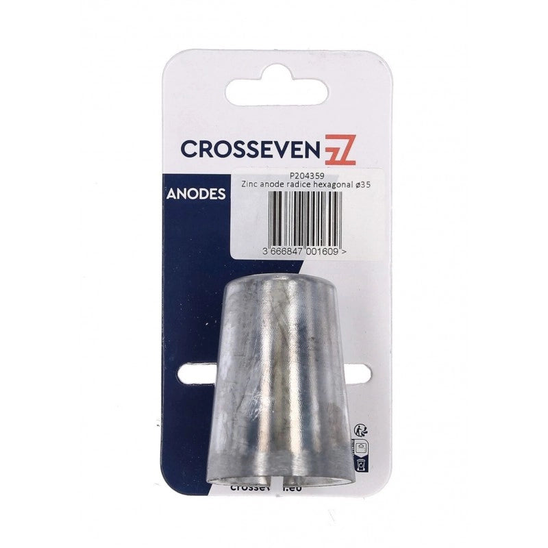 ANODO ZINCO OGIVA CONICA Ø22/25