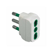 Adattatore 10/16A+T Bianco 82110 Fme