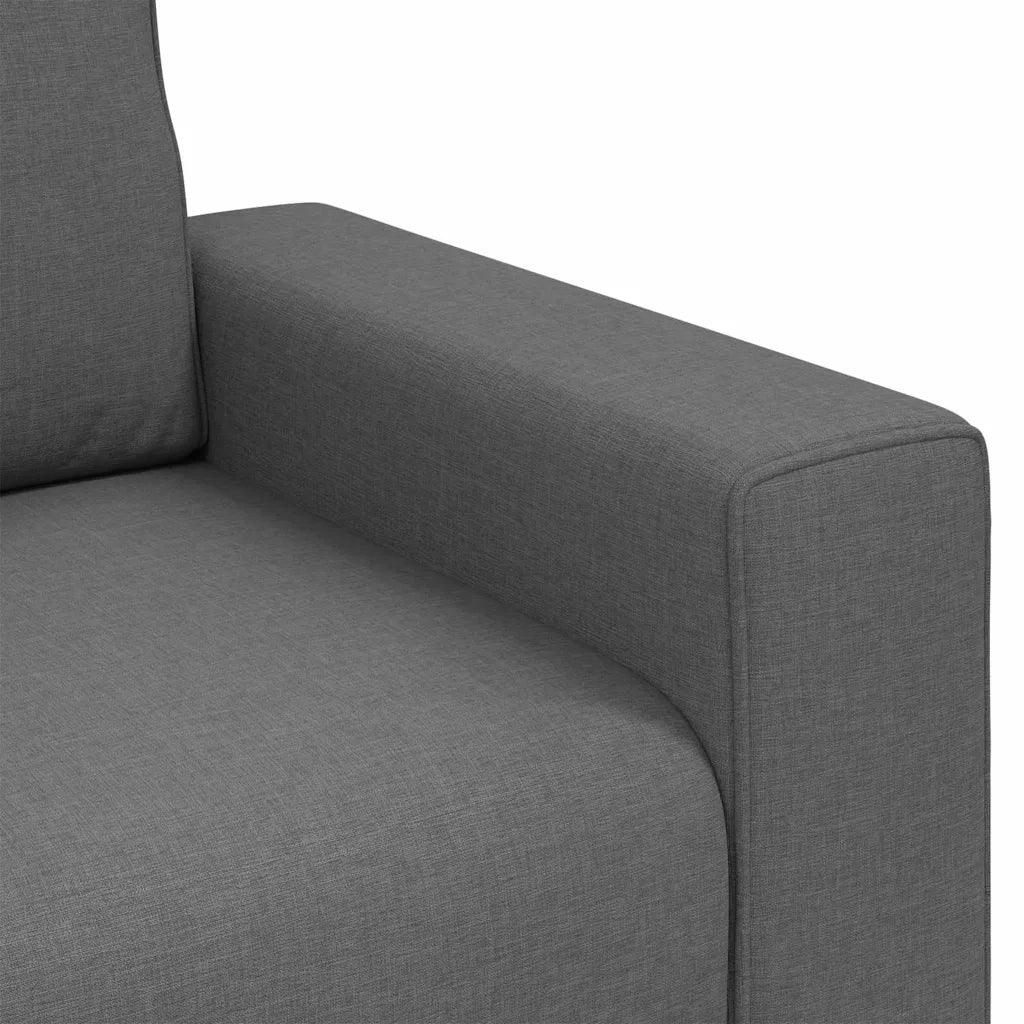Divano-Sofa-Divanetto Grigio scuro 100 x 77 x 82 cm Tessuto