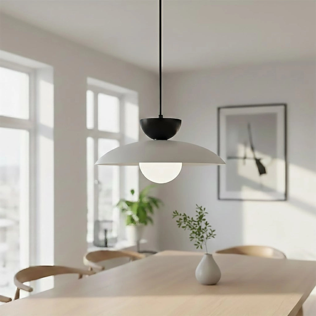 Lampada sospesa MULAN Emibig 1xG9 grigio nero bianco
