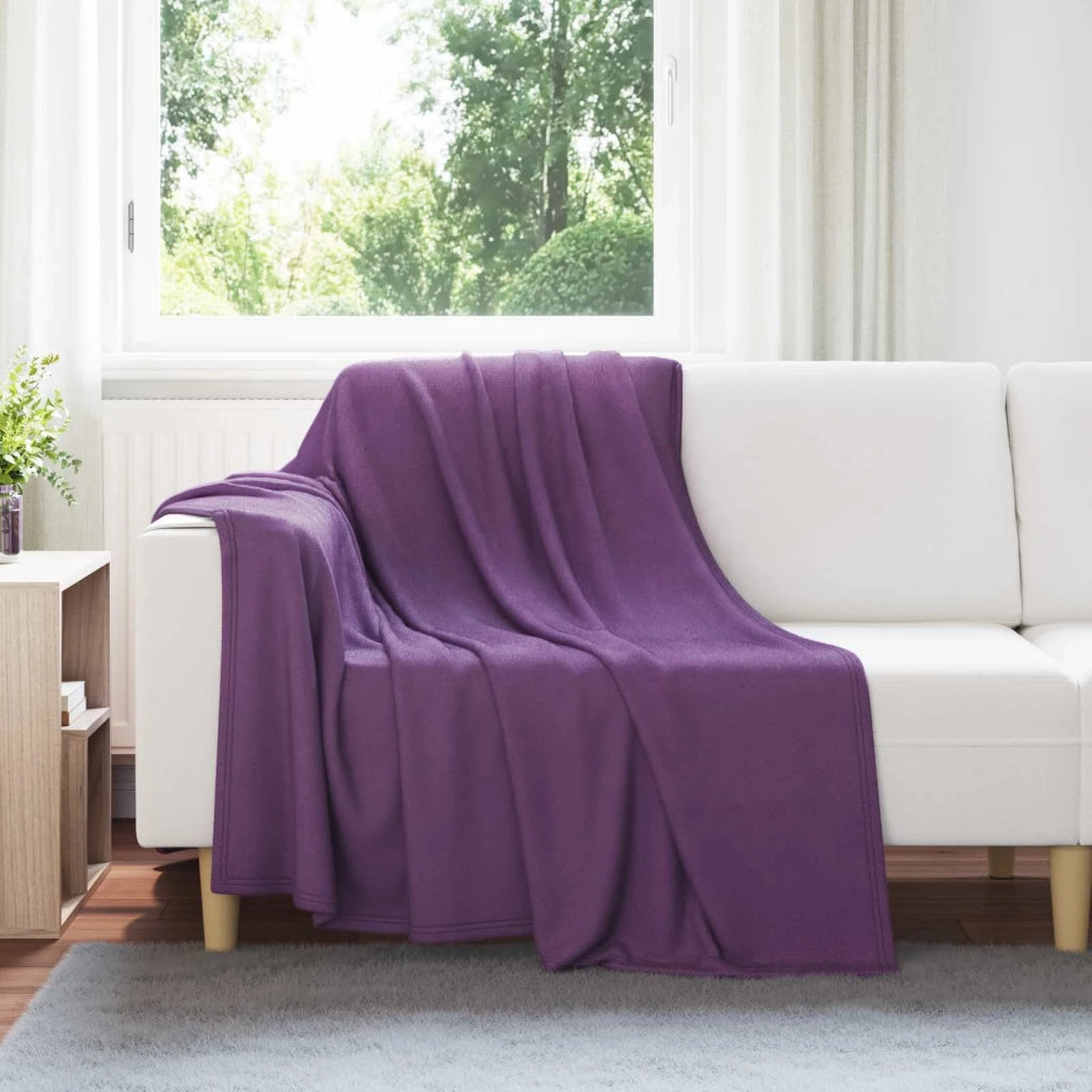 Coperta Viola 200 x 150 cm Panno 42017038