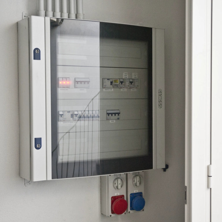 Marlanvil centralino parete grigio 6/12 moduli stagno ip65 modello 9212