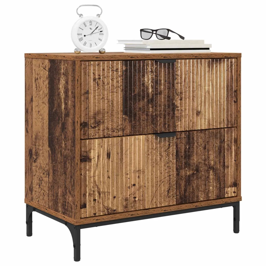Comodino Legno vecchio 63.5 x 36 x 61 cm Legno multistrato 883472