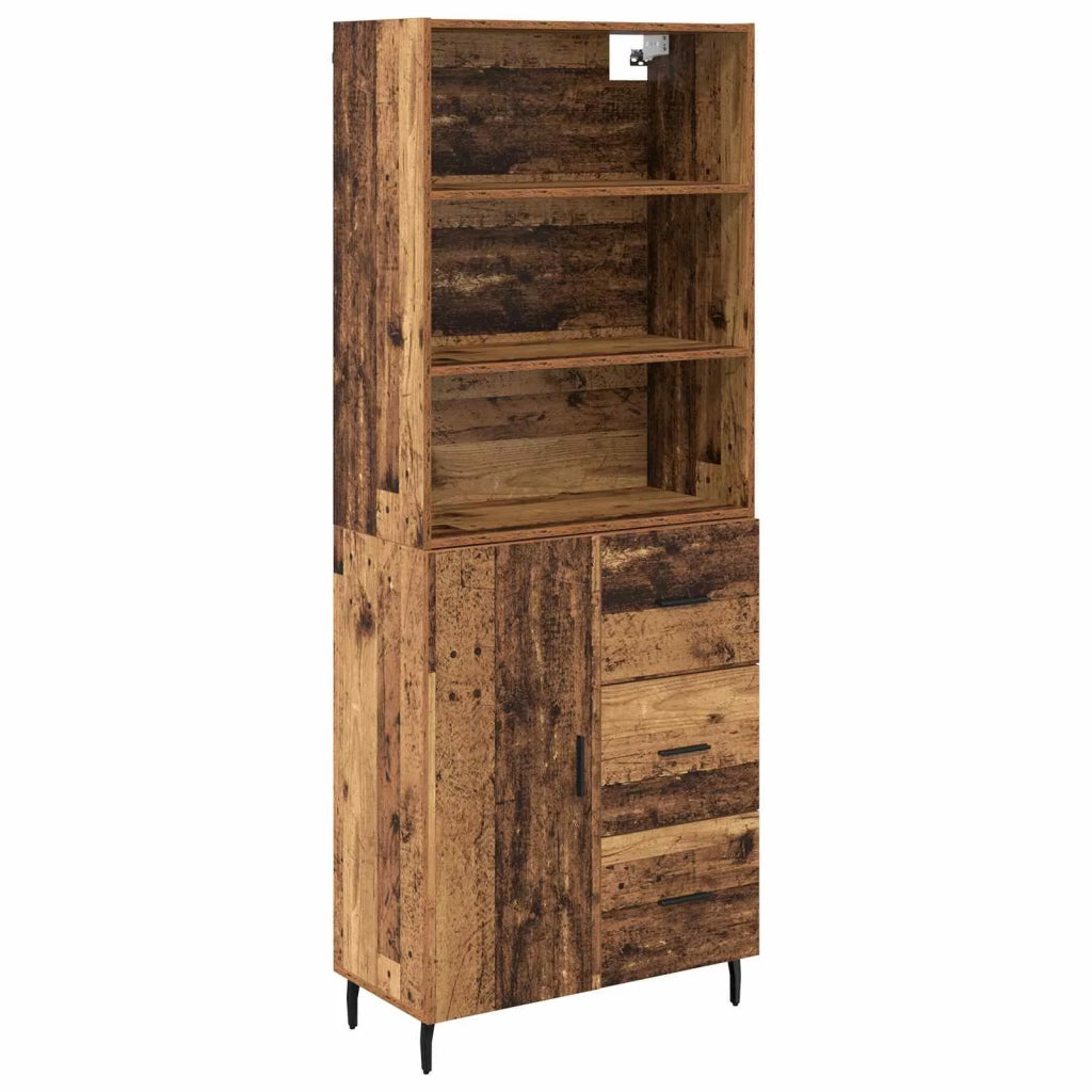 Credenza con cassetto 2 pcs Legno vecchio Legno multistrato 3415816