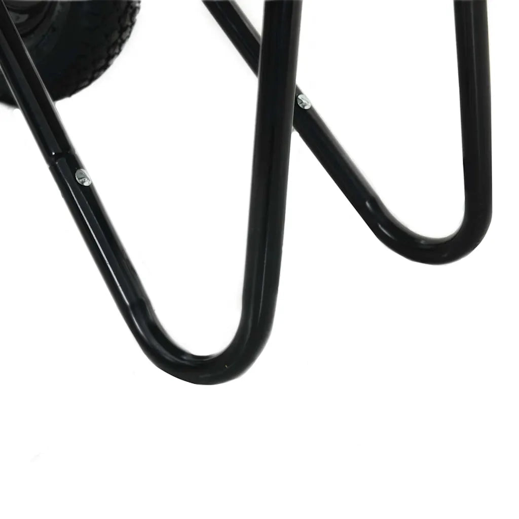 Carriole Argento e Nero 137 x 60 x 65,5 cm Acciaio 42007972