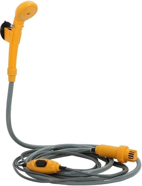 Doccia portatile 12V per campeggio e viaggi in auto con doccia auto - Set completo per una esperienza doccia perfetta.