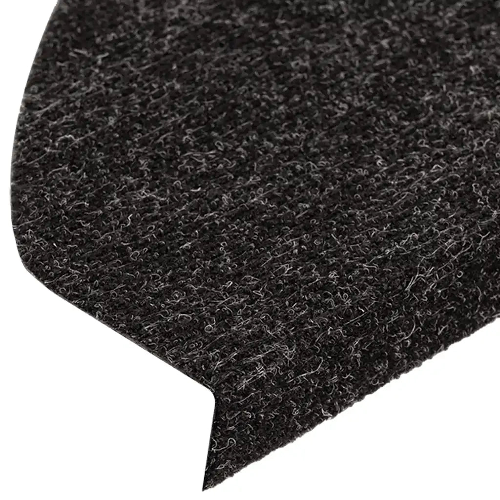 Tappetini Autoadesivi per Scale 10pz Antracite 65x22,5x3,5 cm 355253