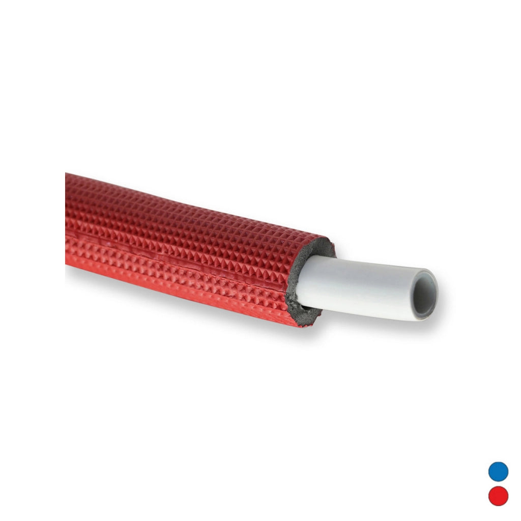TUBO MULTISTRATO COIBENTATO IKARO- Rosso 26 x 3 - mt 10- IKARO- metri 10