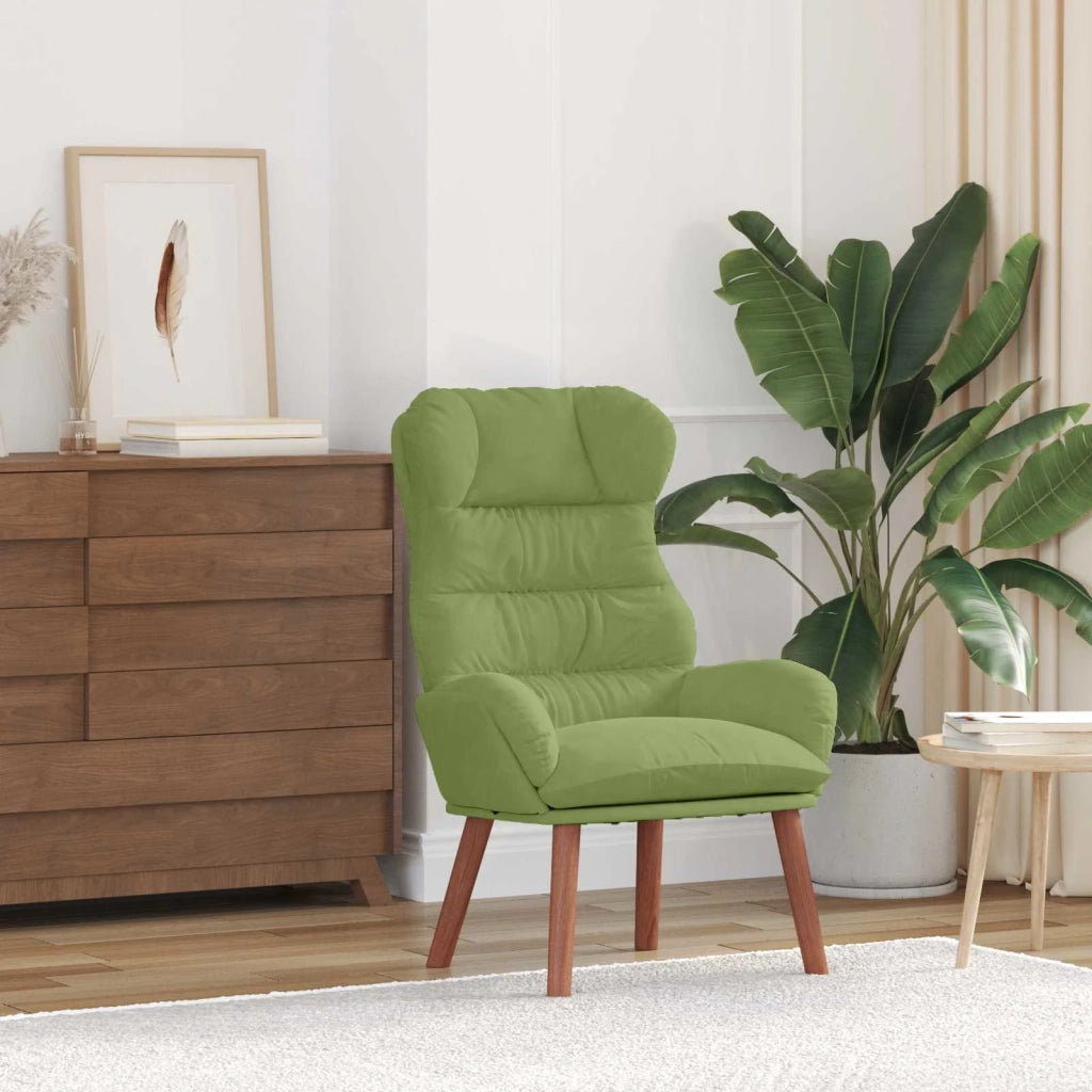 poltrona Verde chiaro 69 x 74 x 93 cm Velluto 42001890