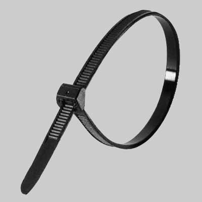 FASCETTA DI CABLAGGIO - mm 2,6x200 - nera - 100 pezzi - MADE IN ITALY