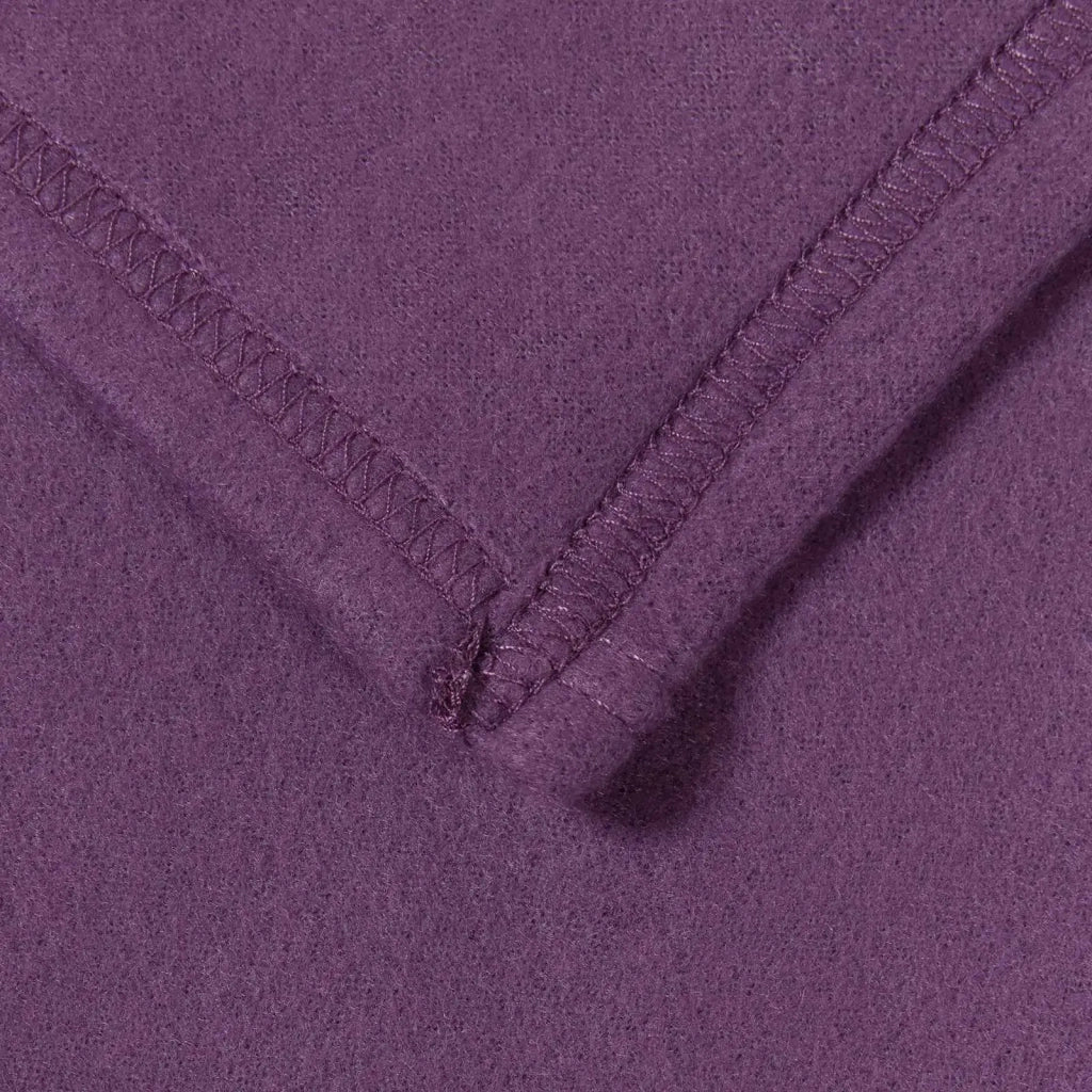 Coperte da Pile 6 pz Viola 240 x 220 cm Panno