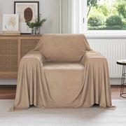 Coperte da Pile 6 pcs Cammello 210 x 140 cm Panno 42017140