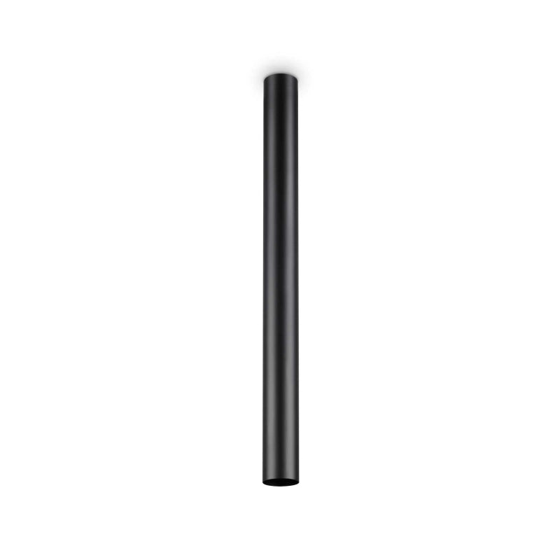 Lampada Da Soffitto Look Pl1 H75 Nero Ideal-Lux