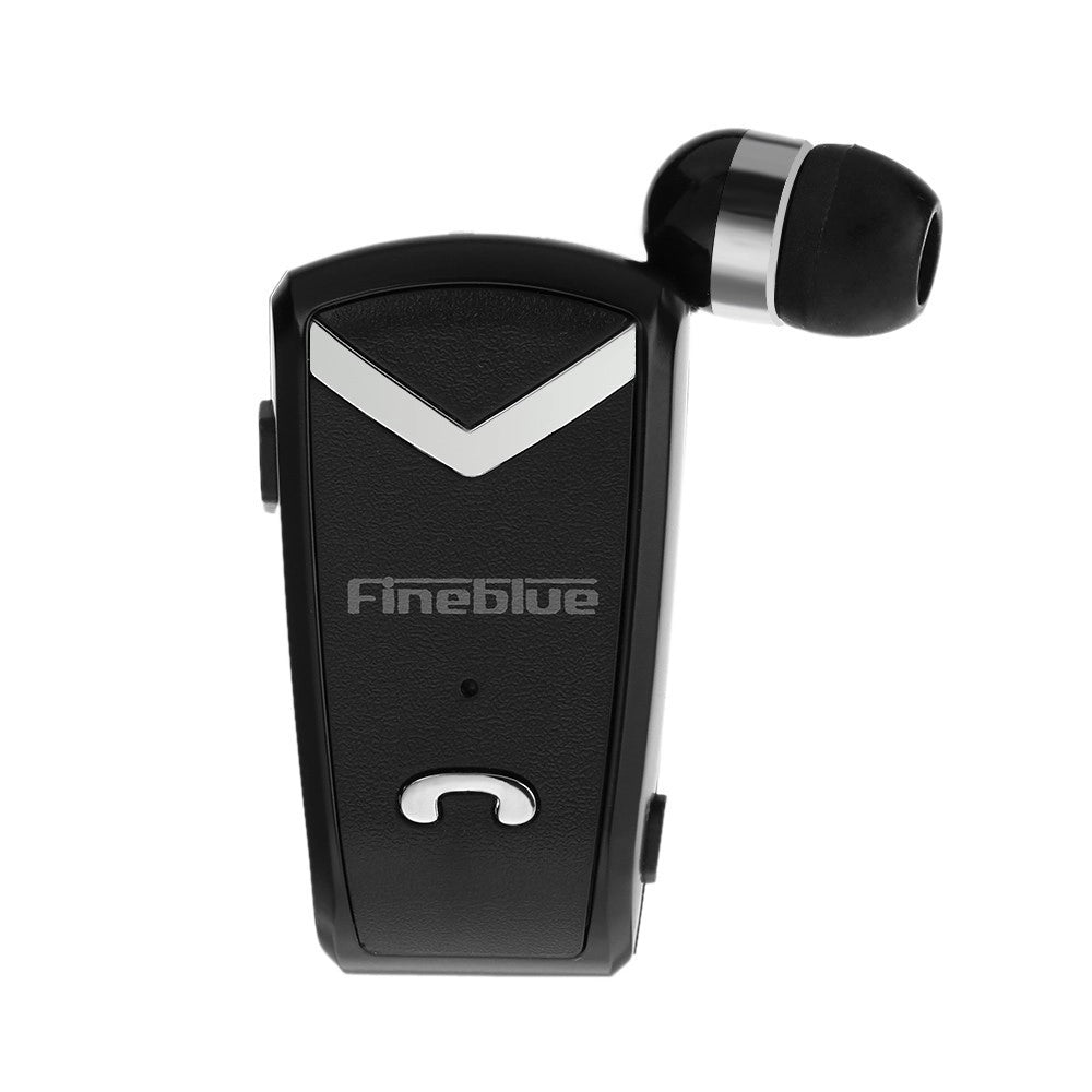 Trade Shop - Cuffia Retraibile Auricolare Bluetooth Universale Fineblue F-v2 Per Smartphone -