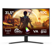 Aoc g4 c32g42ze monitor pc 80 cm (31.5") 1920 x 1080 pixel full hd led nero, rosso