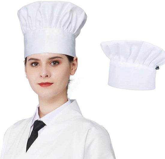 Cappello da cucina per uomo e donna - Cappello in cotone con cintura regolabile