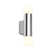 Applique Moderna Sujos Metallo Cromo 2 Luci Gu10 3000K