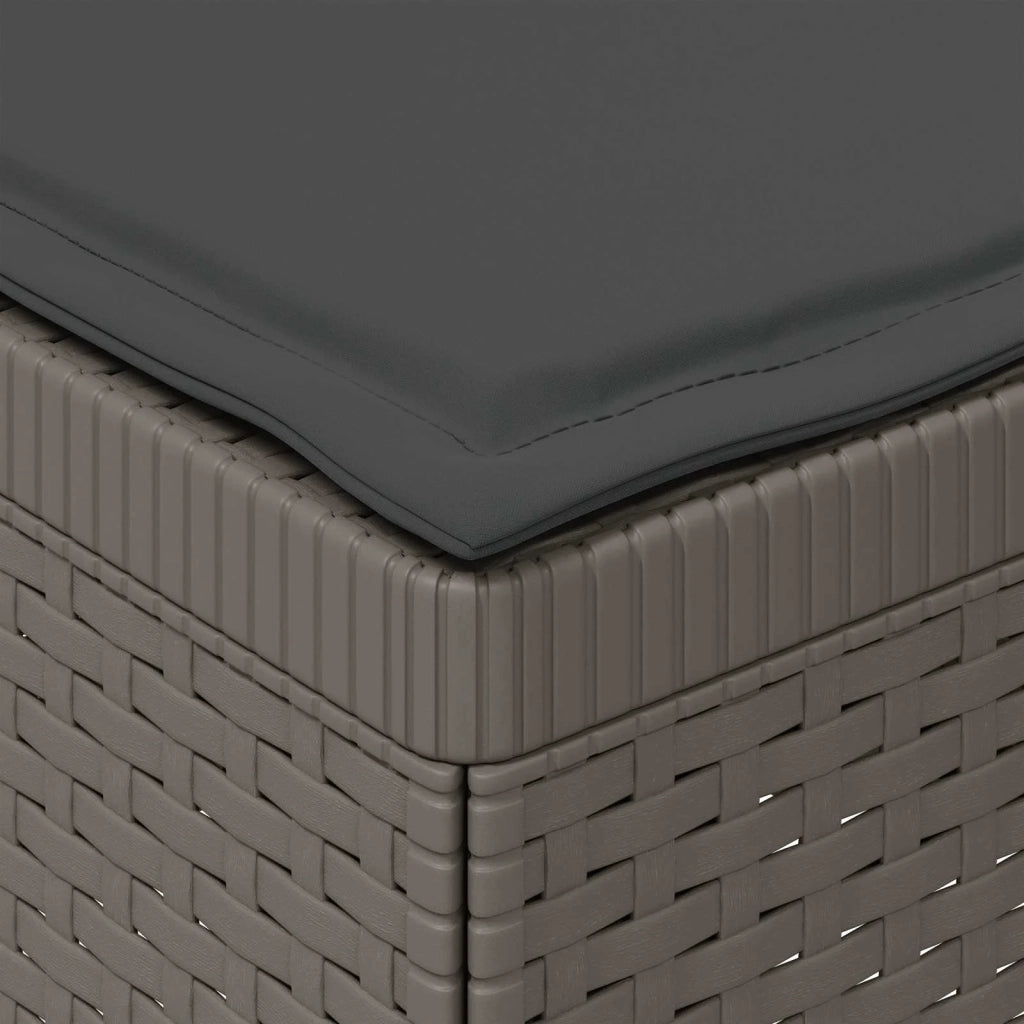 Divano da esterno-Divano da Giardino a 2 Posti con Cuscini Aspetto Rattan PP 723068