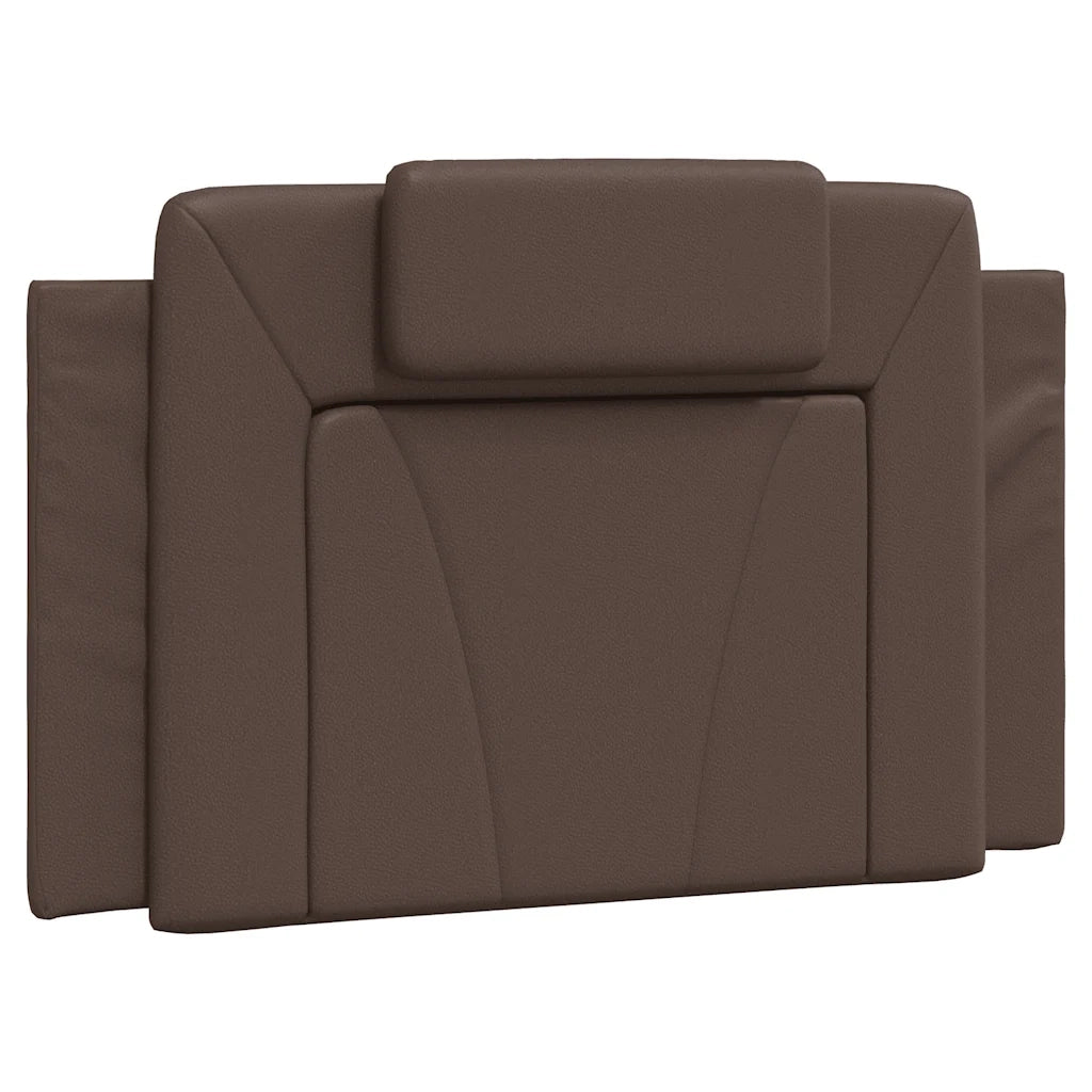 Cuscino Testiera-Cuscino per Testiera Viana Marrone 80 cm in Similpelle