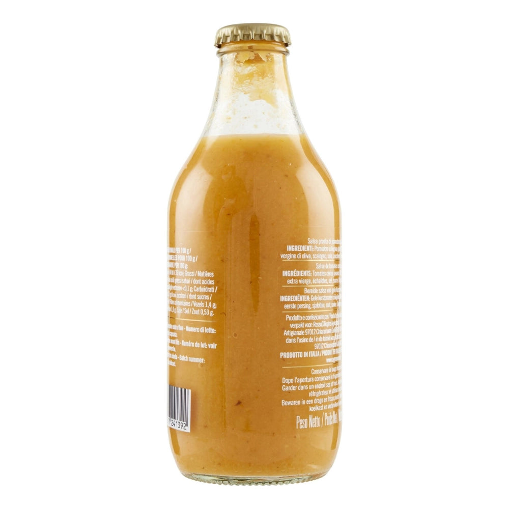 Agromonte salsa pronta di ciliegino giallo 3 bottiglie da 330 grammi