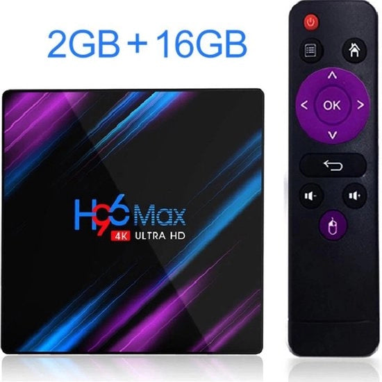 Ricevitore IPTV - Box di Decodifica IPTV - Box IPTV Android - Box Media per TV - Scheda SD da 16 GB