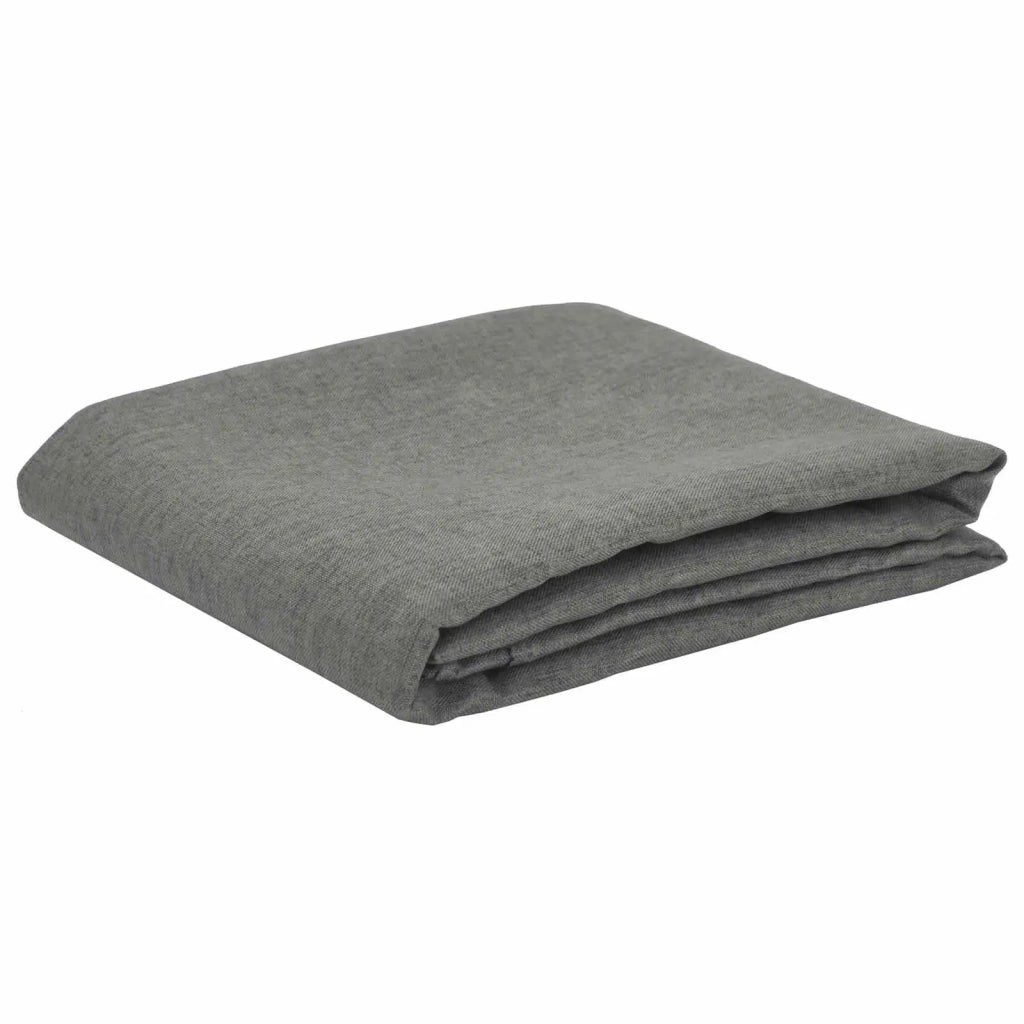 Tovaglia da Tavolo 5 pz Rotondo Grigio Chiaro Ø 180 cm 42040381