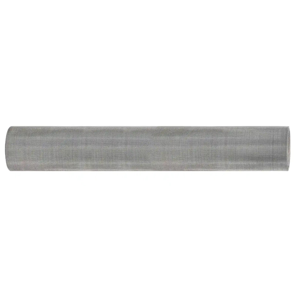 Rete per schermatura 40 x 1000 cm 30 Mesh Argento 42039549