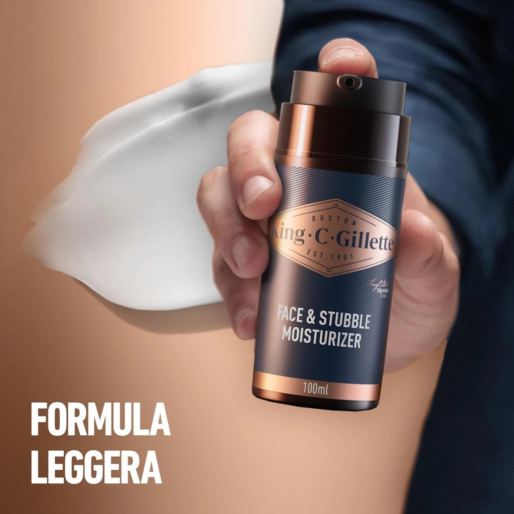 GILLETTE CREMA BARBA UOMO KING C.100 ML AMMORBIDISCE CON VITAMINA B