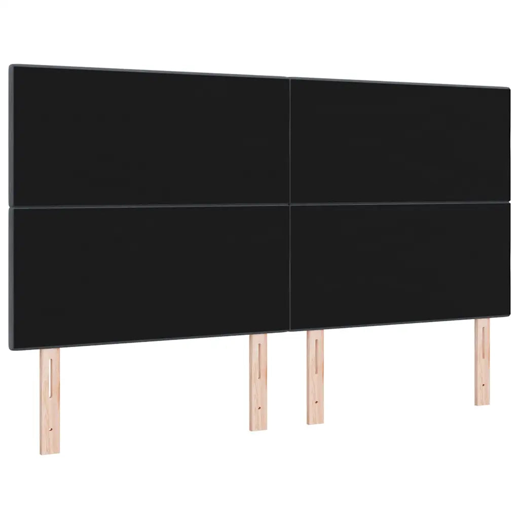 Testiera LED con strisce LED Grigio 180 cm Velluto 3338457
