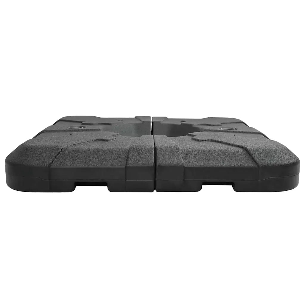 Base per Ombrellone a Braccio Nero 88,5 x 88,5 x 12 cm 42006933