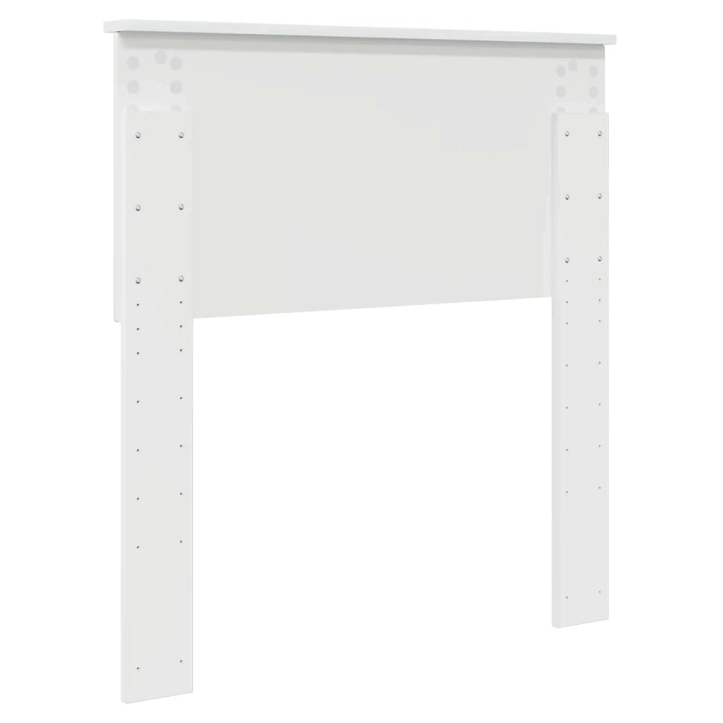 Testiera | Testata Bianco Lucido Legno multistrato