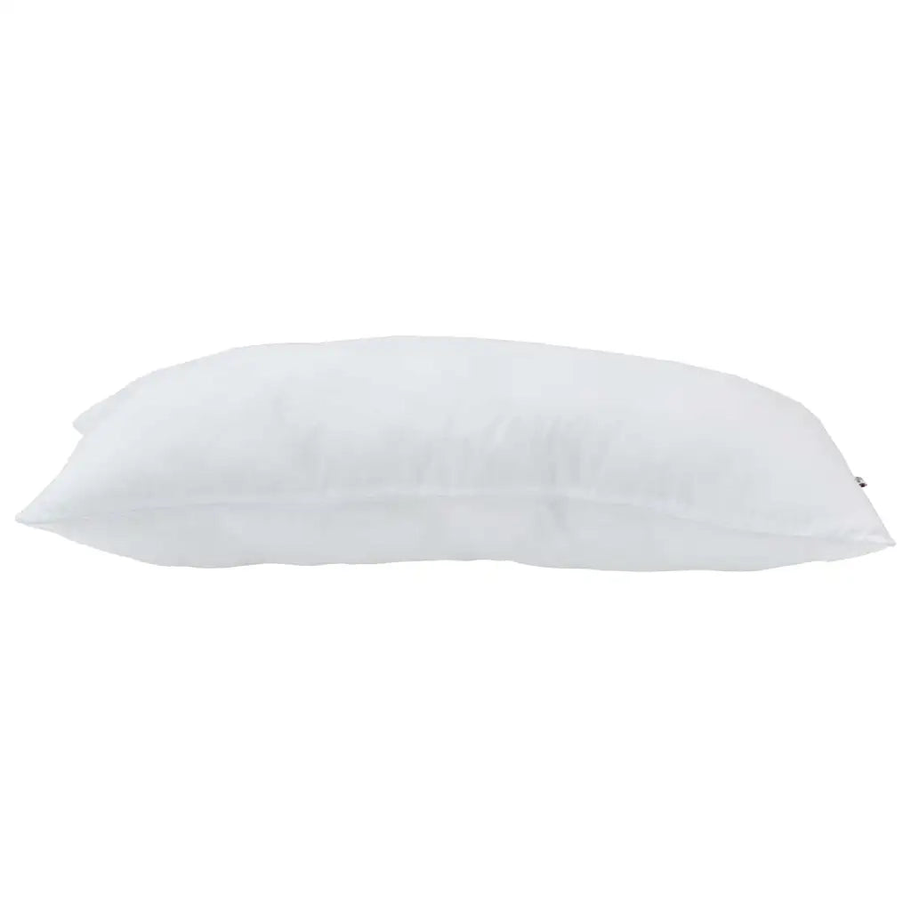 Cuscino 2 pcs Bianco 80 x 40 x 20 cm Cotone e Poliestere 42007803