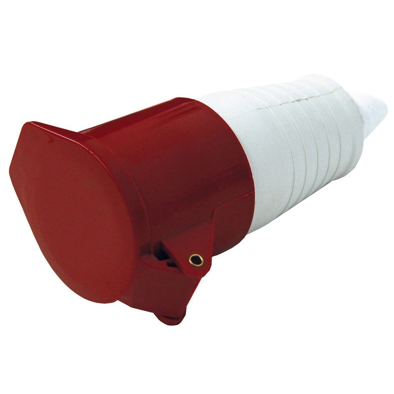 PRESA IEC 16A 3 POLI CON TERRA E NEUTRO 380V IP44
