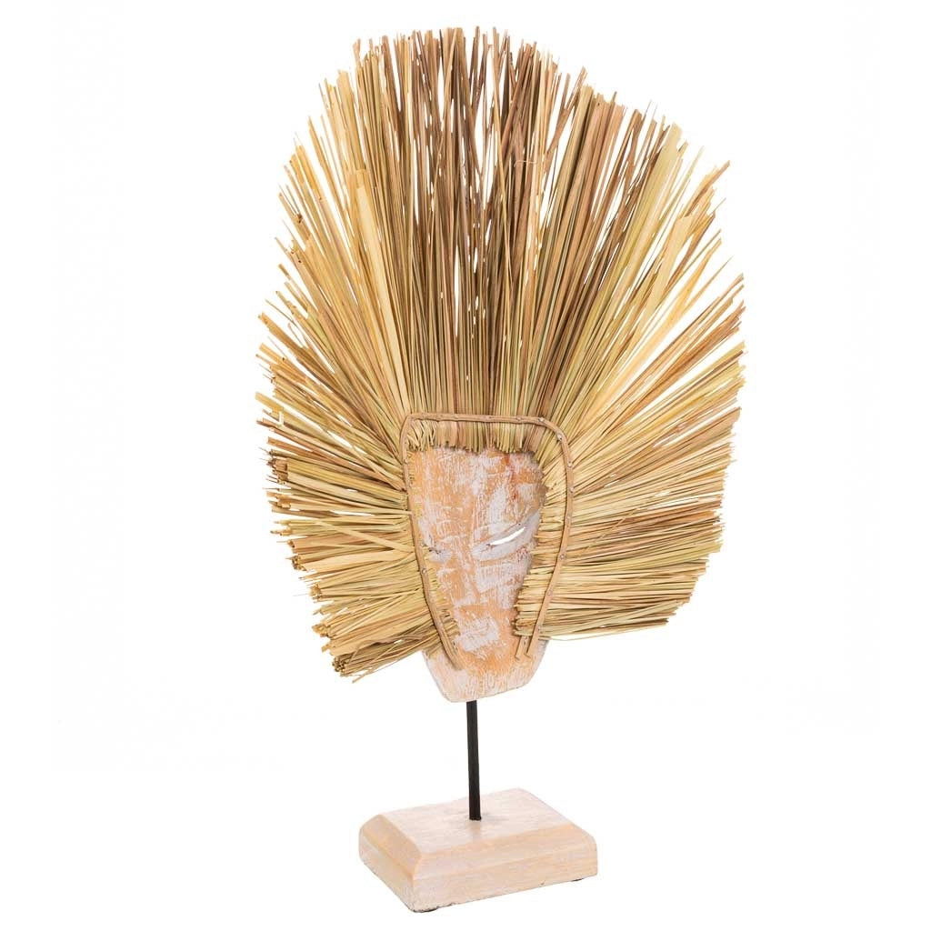 Figura maschera 30x13x53h