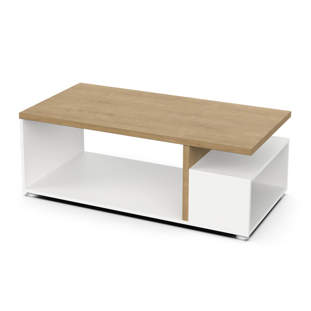 Tavolino da caffè ACCESS 466008 bianco + marrone (466008)
