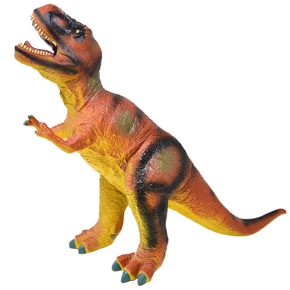 Trade Shop - Dinosauro T Rex Gigante Grandezza 47cm In Gomma Dinosauri Giocattolo Bambini -