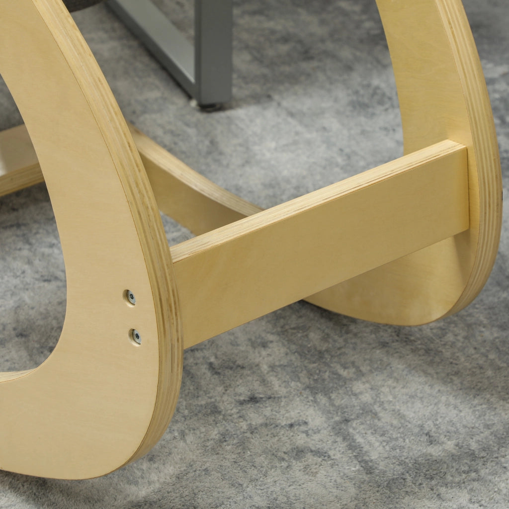 Sgabello ergonomico oscillante per ufficio ¨C Xylo ¨C grigio