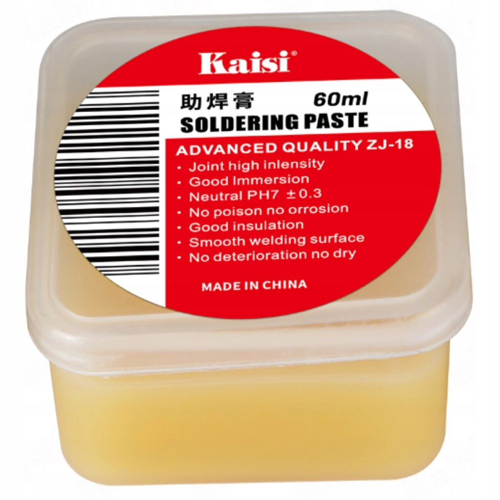 Pasta/Flux Saldante Giallo ZJ-18 – Consistenza Gel Facile da Applicare | 60ml