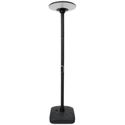 Lampada solare led da giardino 15w con palo e telecomando