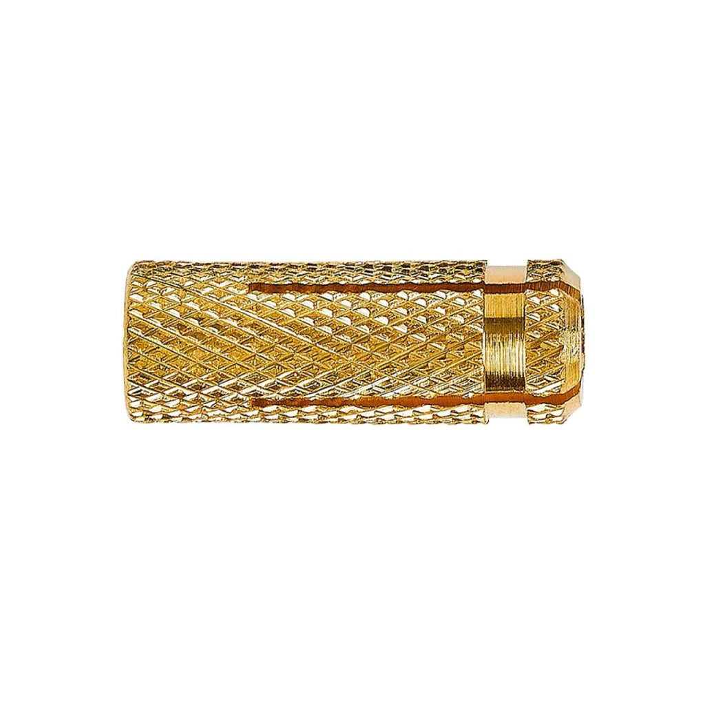 TASSELLO FEMMINA IN OTTONE CON FILETTATURA METRICA INTERNA - Ø12 MM  - TEF