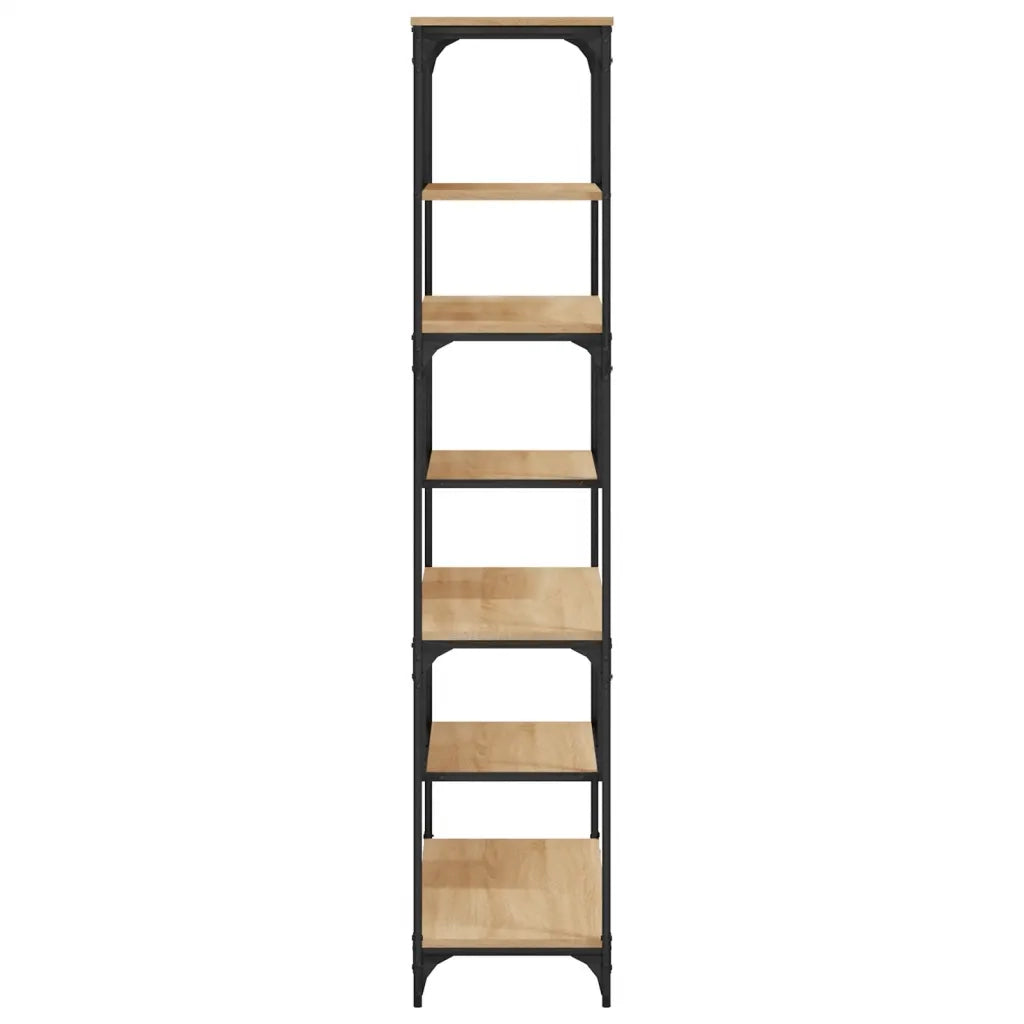 Libreria Rovere Sonoma 81x36x176 cm in Legno Multistrato 836224
