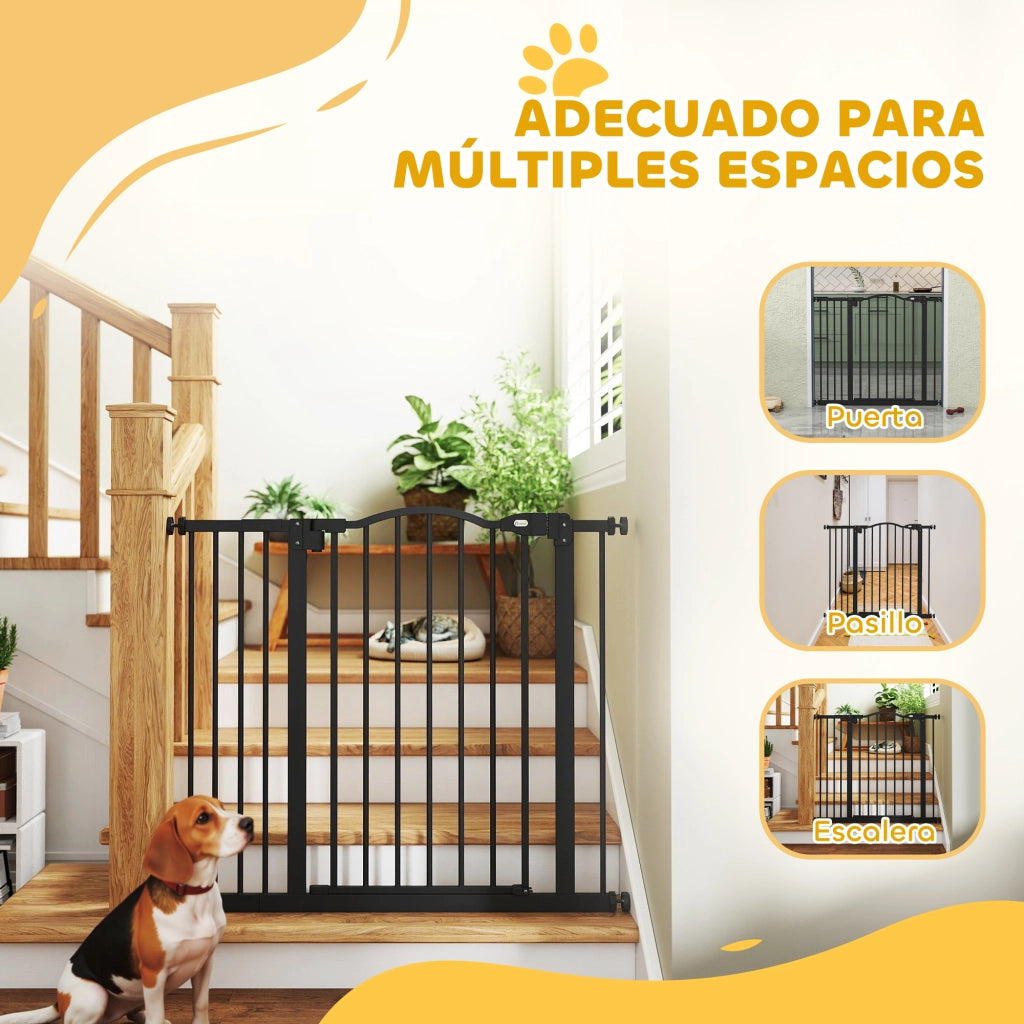Barriera di Sicurezza per Cani ¨C Minimal ¨C Nero 74-94 cm