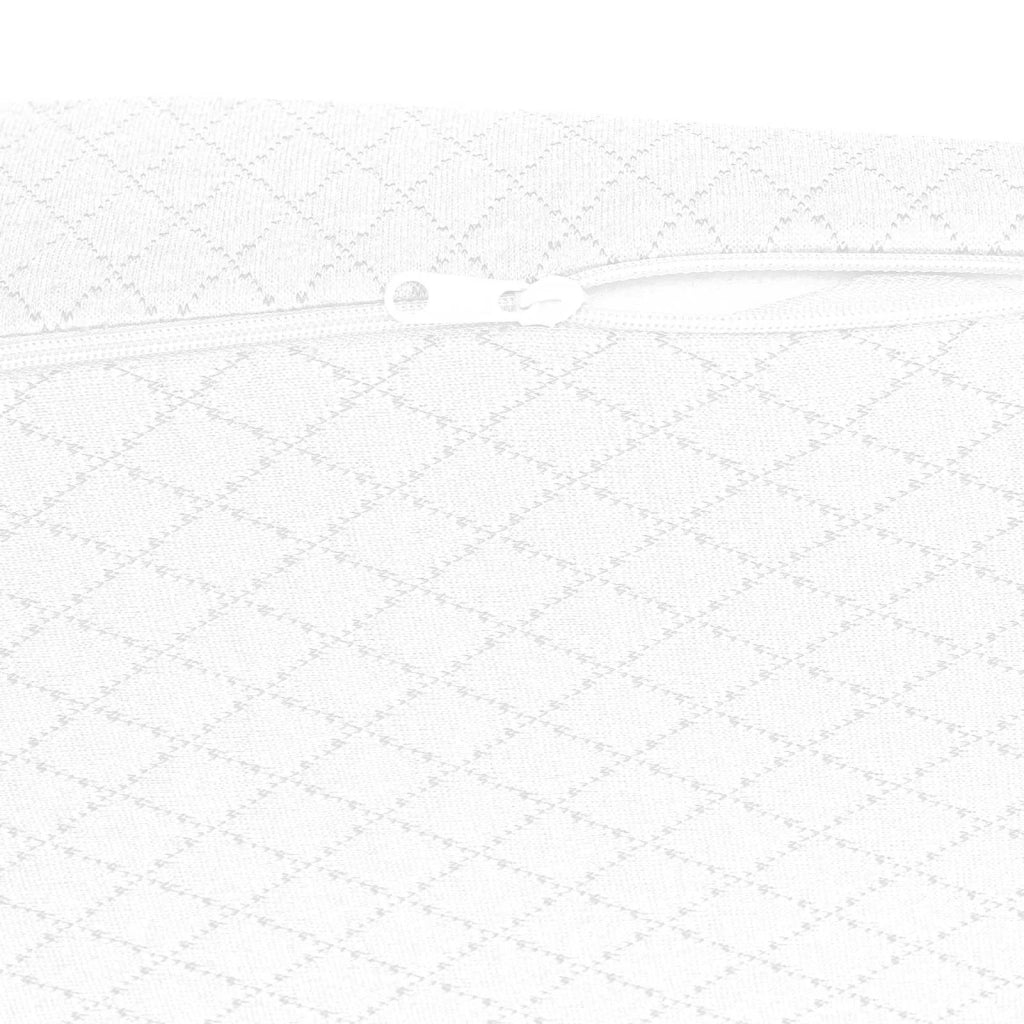 Cuscino a Wedge Bianco 69 x 64 x 19 cm Schiuma Memory 42020204