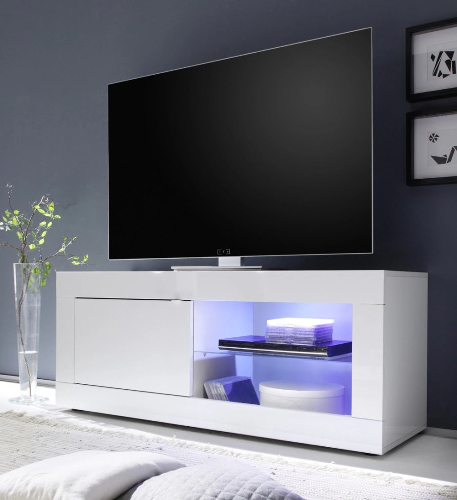 Porta TV JAZZ bianco