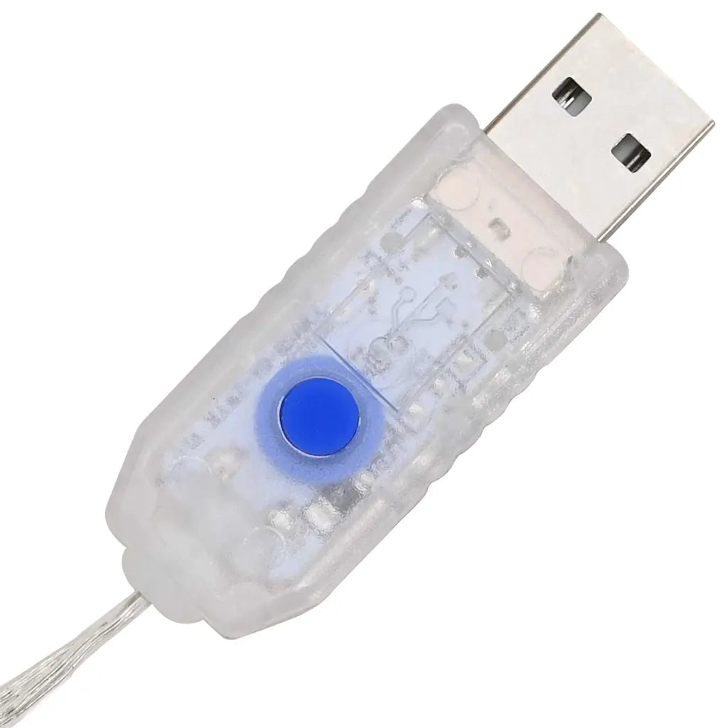 Corona con 60 LED Multicolore 76 x 76 x 8,5 cm Acrilico 42019124