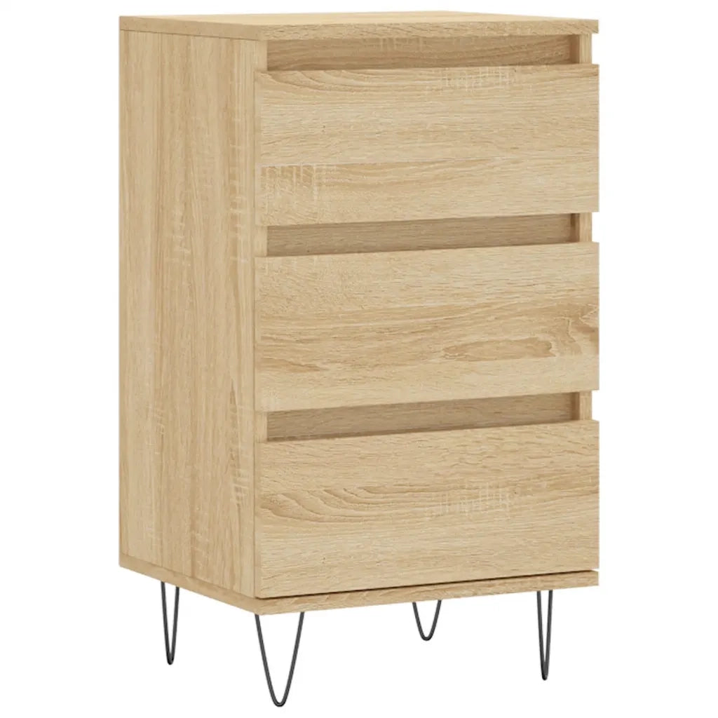 Credenza Rovere Sonoma 40x35x70 cm in Legno Multistrato 831095